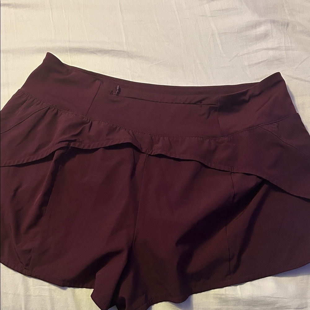 Avia Women's Dark Purple Athletic Shorts